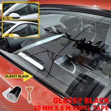 GLOSS BLACK DE-CHROMING VINYL