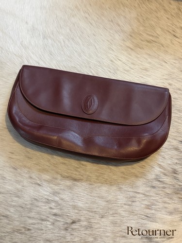 Cartier leather burgundy - cartier,