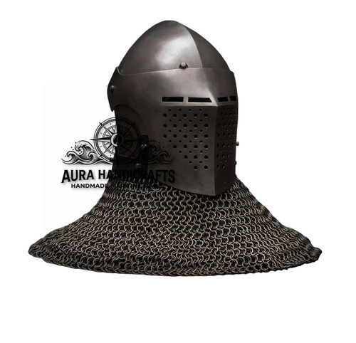 Aura medieval spoleto bascinet - medieval,