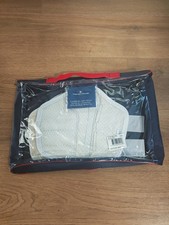 Premier Equine Carbon Air Tech Single Locking Brushing Boots Medium White