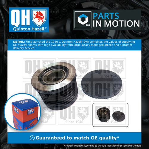 Overrunning alternator pulley - overrunning,