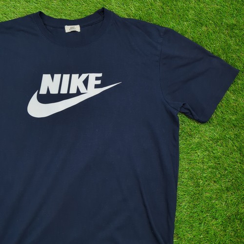 Nike men navy white big - men's, logo