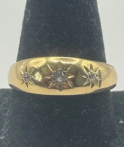 18ct yellow gold stone - gold,