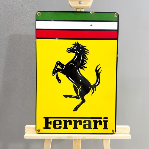 Vintage rusted ferrari - rusted,