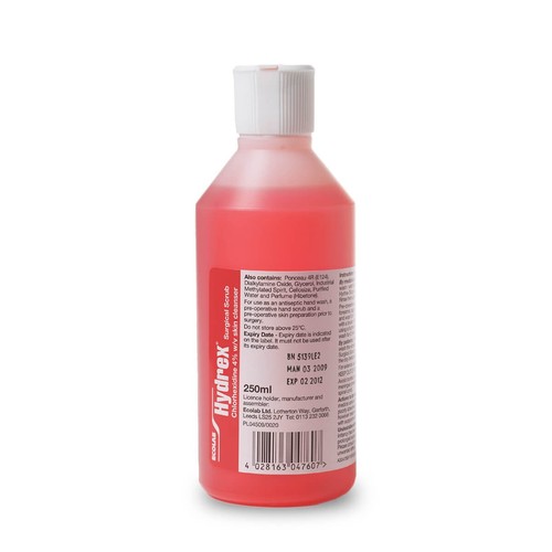 Hydrex surgical scrub 250ml - hydrex,