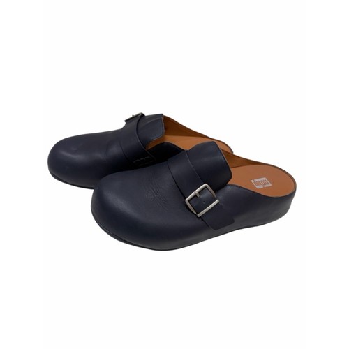 Fitflop navy leather - fitflop, mule