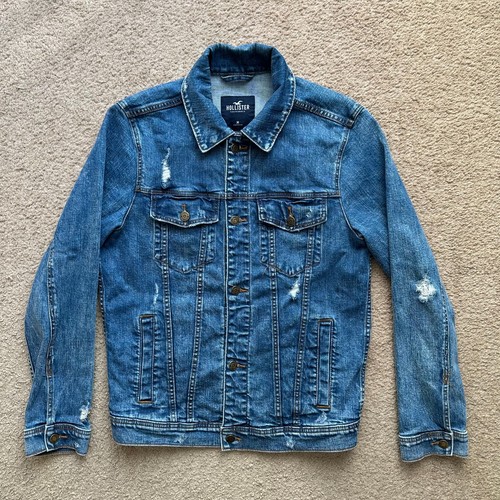 Hollister denim jacket - hollister, mens