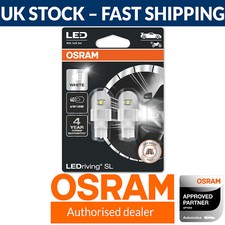 OSRAM LEDriving SL LED W16W 6000K Cool White Car Bulbs (Twin) W2.1x9.5d | 12V