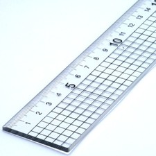 30cm Acrylic Rule Ruler With