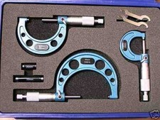 Outside Micrometer Set 0-75mm