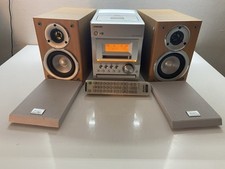 SONY CMT-M373NT NetMD Minidisc stereo Hifi MDLP CD Tape Fully Working + Remote