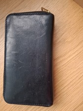 Fossil Black Leather Purse