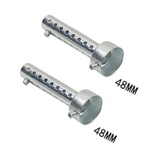 2PCs Long Motorcycle Exhaust