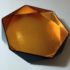 Hexagonal lacquer tray - hexagonal,