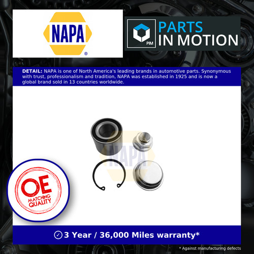 Wheel bearing kit rear pwb1096 - bearing,