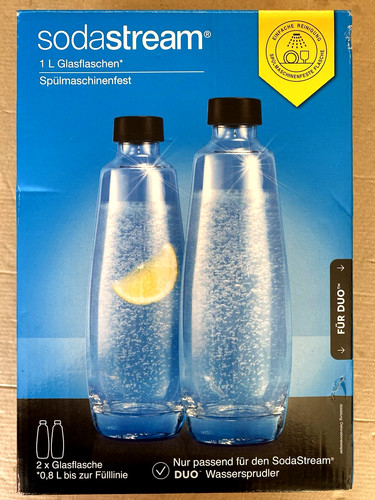 Sodastream water bubbler - water,