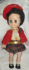 Vintage, Scottish Rosebud Doll