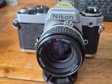 Nikon FE camera with 50mm f1.8 Nikkor