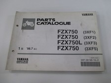 Yamaha FZX750 L Parts List 1st
