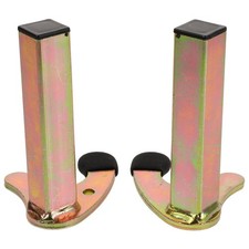  2 Pcs Motorcycle Front Wheel Stand Moped Accessories Big Dog Parts