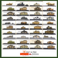 Deagostini Altaya Tanks 1/72 military vehicle/Combat Tank WW2 German British