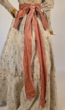 VICTORIAN 19TH C PINK VELVET