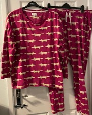 'Mr Fox' pink pyjamas by