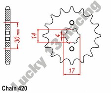 Esjot 16 tooth front sprocket