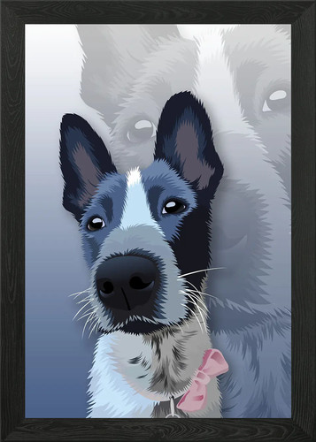 Rocky framed wall - art, poster