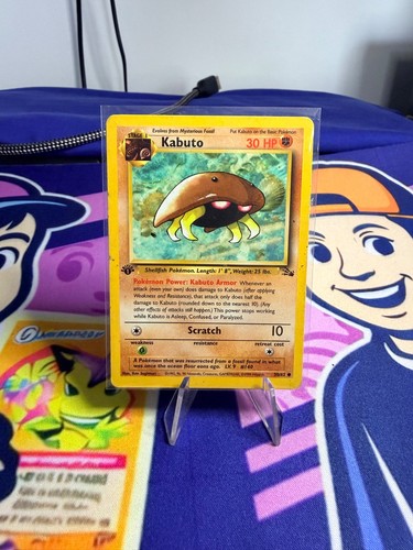 Pokémon tcg kabuto fossil - tcg,
