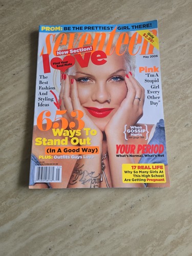 Seventeen magazine pink - magazine,