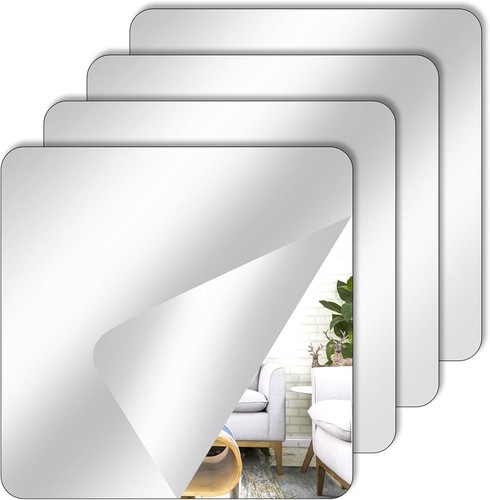 Pcs self adhesive mirror - self,