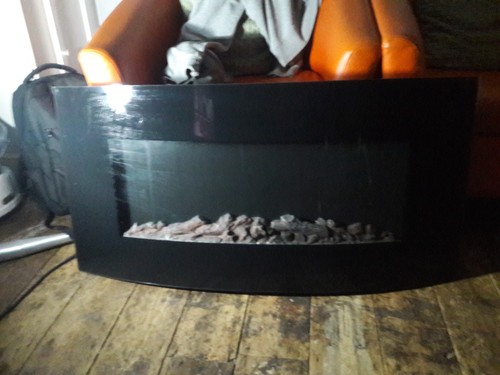 Electric fire - electric,