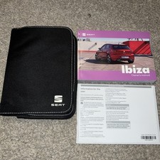 GENUINE SEAT LEON MK4 2020-2025 OWNERS MANUAL HANDBOOK WALLET PACK B017