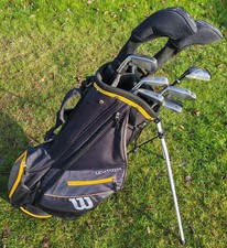 Wilson Ultra XD Mens's Set - Driver/3 Wood/5 Hybrid/Irons 6-SW/Putter/Stand Bag