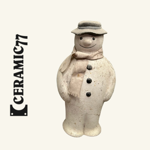 Snowman figurine mould only - snowman,