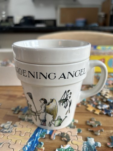 Simon drew gardening angel - simon,