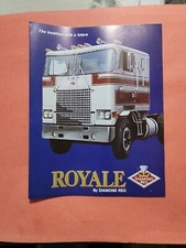 1970's? DIAMOND REO Truck Brochure  ROYALE CAB-OVER 