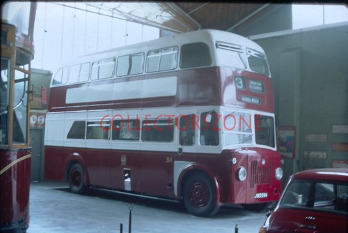 35mm slide 1976 edinburgh - edinburgh, bus