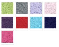 Cotton Towelling Fabric  - Luxury  - Plain