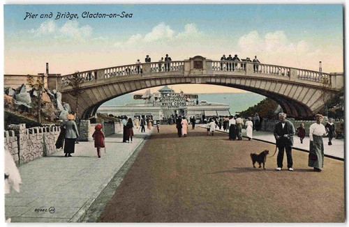 Clacton sea pier - sea, and