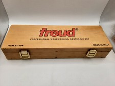 Freud Router Bit Set. Pt No. 91-104. Woodworking 6 Piece Starter Bit Set. 1/2"