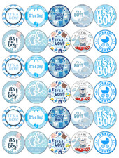 30x Baby Shower Its A Boy