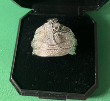 925 Silver Saddle Ring with Cubic Zirconia