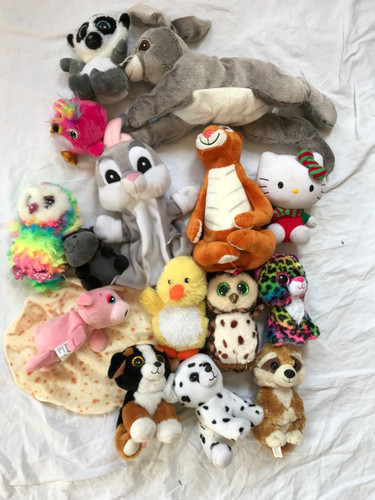 Children soft toys - children’s, bundle