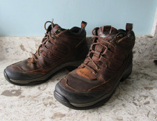 Size 9.5 ARIAT ats leather laced Waterproof  trainer - boots .Yard - Work - Walk