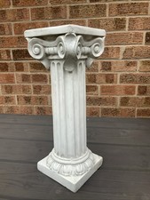 Fabulous Resin Decorative Pedestal Roman Column Display/Plant Stand 18.5” Tall