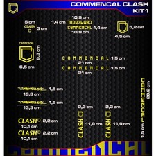 Commencal Clash Vinyl Decals