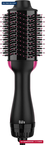 Hair dryer brush - hair,