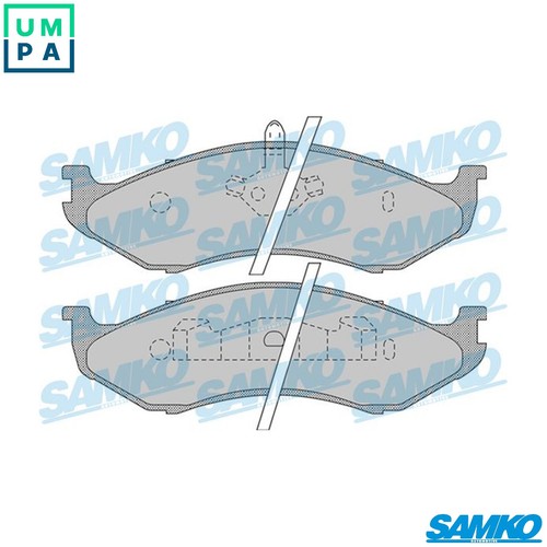 Brake pad set disc - brake,